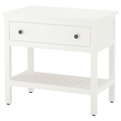 HEMNES Otv. postolje umiv. s 1 fiokom, bela, 82x48x76 cm