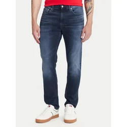 Tommy Jeans Kavbojke Austin  temno modra