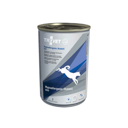 TROVET Zajec Riž Prehrane (za pse RRD) Banka 400 g