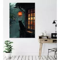 Wallity Dekorativna slika na platnu, 50x70cm, Šarena