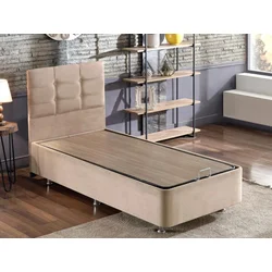 Hanah home Krevet Polo 90x38x190cm Crni