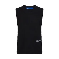 KARL LAGERFELD JEANS Pulover črna/bela