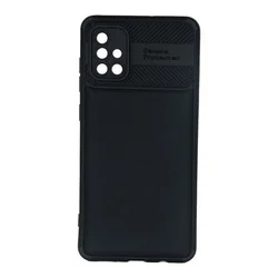 F34972 Maska za telefon GENTLE za Samsung A71, Crna