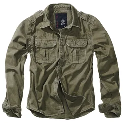 Moška Srajca BRANDIT - Vintage - 9373-oliv