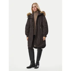 Liu Jo Zimska jakna WF6064 T714A Rjava Regular Fit