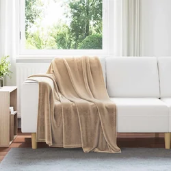 Pokrivači za bacanje 6 pcs Kamel 130 x 150 cm Runo