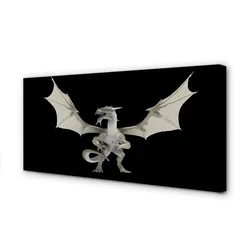 tulup.si Slika na platnu Beli zmaj 140x70 cm