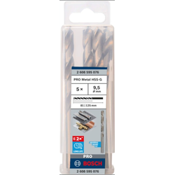 Bosch 2608595076 Burgije za metal HSS-G, DIN 338 ( 2608595076 )