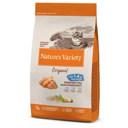 Natures Variety Cat Healthy Grains Sterilized Salmon 7kg