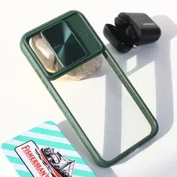 Maska za telefon CamShield za Samsung A346B Galaxy A34 5G tamnozelena