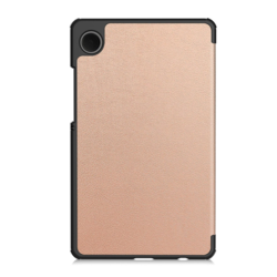 Maska na preklop Tablet Stripes za Samsung Tab A11/ X133 roze