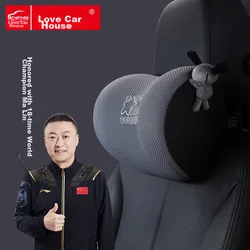 Icaroom Jastuk za vrat za auto sedište, Sivi