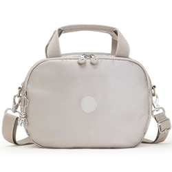 KIPLING Kozmetična torbica Palmbeach greige