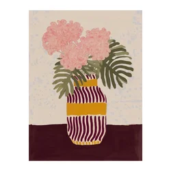 Slika 60x80 cm Striped Vase – Styler