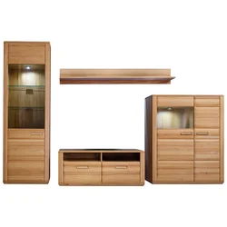 Livetastic DNEVNI REGAL, bukev (jedrovina)