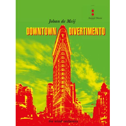 JOHAN DE MEIJ:DOWNTOWN DIVERTIMENTO WIND BAND