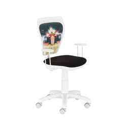 NOWY STYL Dečija radna stolica Ministyle White Formula, Šarena