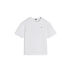 TOMMY HILFIGER Majica  rdeča / črna / bela