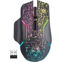 DEFENDER Bežični gejming miš ONESHOT GM-067, USB povezivanje, 3200DPI, Šareni