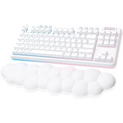 LOGITECH G715 TKL LIGHTSPEED RGB Wireless Gaming Keyboard - OFF WHITE - US INTL - LINEAR