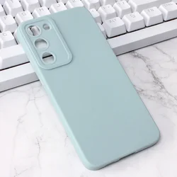 TERACELL Maska za Samsung S916 Galaxy S23 Plus Silikon Pro Camera svetloplava