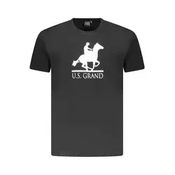 U.S. Grand polo Muška majica AU02646_NE23NERO, Crna