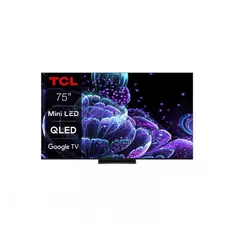 TCL Televizor 75C835/QLED/75/4K/144hz/Google TV i Onkyo 2.1 zvučnim sistemom/crna (75C835)