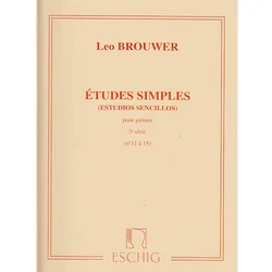 BROUWER:ETUDES SIMPLES 3