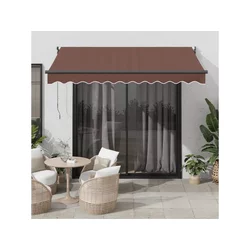 Tenda na automatsko uvlačenje smeđa 300 x 250 cm
