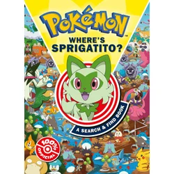 Pokemon Wheres Sprigatito: A Search & Find Book