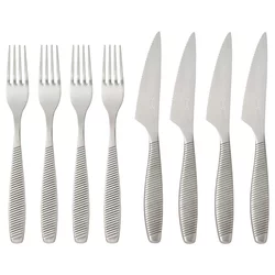 IKEA 365+ Pribor za biftek, 8 kom., nerđajući čelik