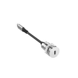 Vivolink PROUSBCMF0.3SOCKET-W USB-C 3.2 Gen 2 kabel 0,3 m bel
