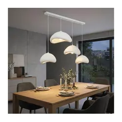 Brilagi - Luster na sajli WABI SABI 4xE27/40W/230V beo