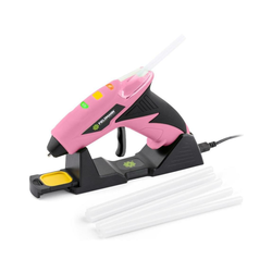 Fieldmann - AKU pištolj za lepak 4V 1500 mAh ružičasti