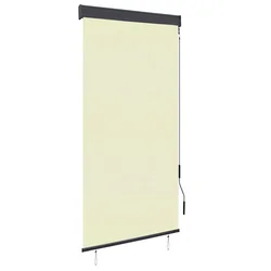 shumee Zunanje rolo senčilo 100x250 cm krem