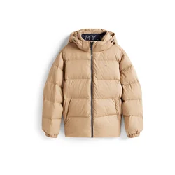 Tommy Jeans Zimska jakna ESSENTIAL temno siva
