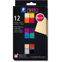 FIMO FIMO Professional set Basic 12x25g, (20631618)