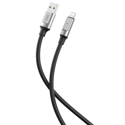 Kabel XO NB251 USB - Lightning 1,0 m 6A črn