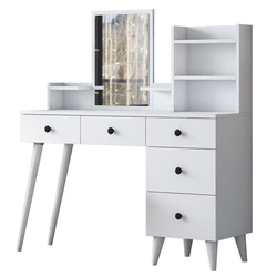 Hanah Home Sto za šminkanje 22,2x93,8x40cm Beli