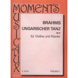 BRAHMS:UNGARISCHE TANZE NR.1,3,5 VIOLINE NOTE