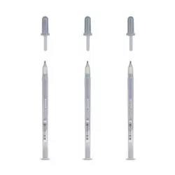 Gelly Metallic, gel olovka, silver, 53, 1.0mm ( 672362 )