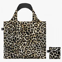 LOQI zložljiva vrečka Leopard Dusk, Recyclled