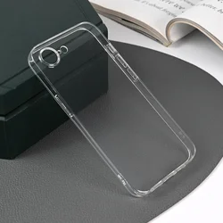 Maska za iPhone 16e 6.1 transparent silikonska Skin
