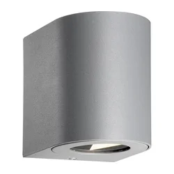 Nordlux - LED spoljašnje zidno svetlo CANTO 2xLED/5,5W/230V IP44 siva