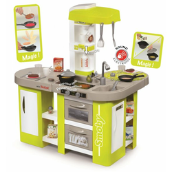 SMOBY elektronska otroška kuhinja Tefal Studio XL, zelena-siva