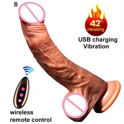 Realistični dildo vibrator sa daljinskim