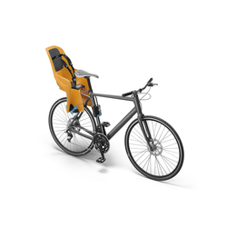 Dječja sjedalica stražnja na ramu bicikla Thule RideAlong Lite narančasta NOVO