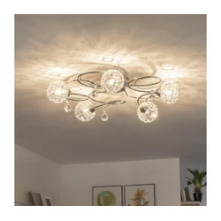 Eglo 32103 - LED plafonski luster VELAGO 5xG9/33W/230V sjajni hrom