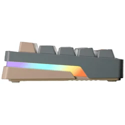Tastatura mehanička Gaming Fantech MK912 RGB ATOM PRO63 Wireless Mercury (blue switch)