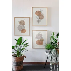 Wallity slika 3Dartsoho120, 3 dijela, 33 x 48 cm
